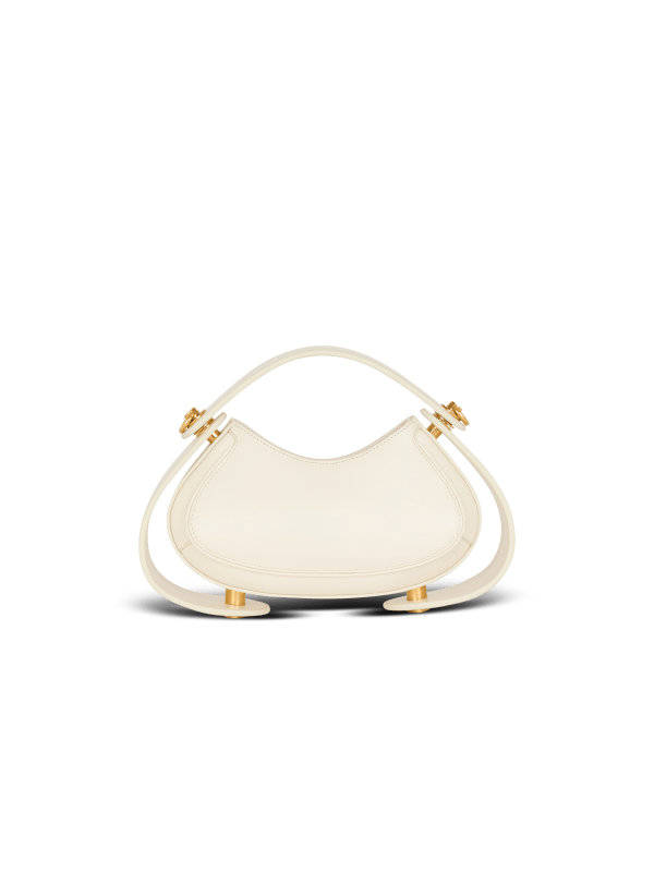 Balmain Paris Sac Jolie Madame Small En Cuir Box Blanc - Femme