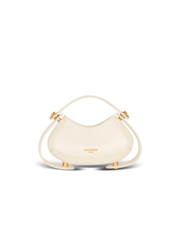 balmain paris Sac Jolie Madame Small en cuir box blanc - Femme