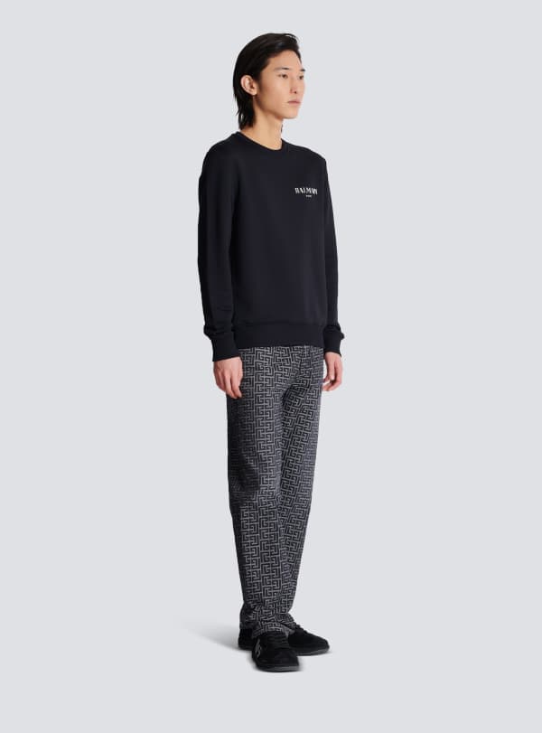 Balmain Paris Sweat-shirt Balmain Vintage Noir - Homme