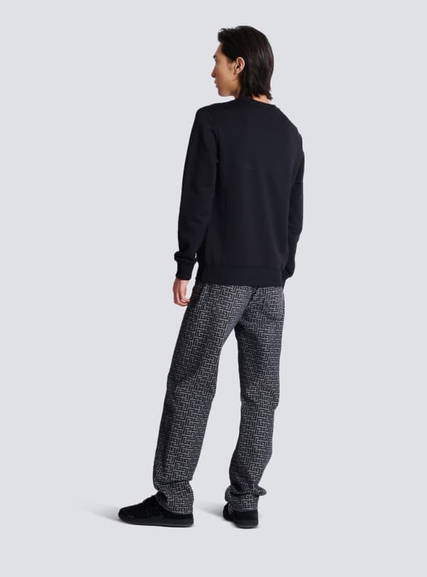 Balmain Paris Sweat-shirt Balmain Vintage Noir - Homme