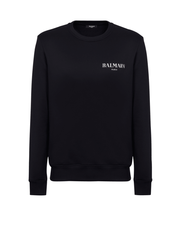 balmain paris Sweat-shirt Balmain Vintage noir - Homme