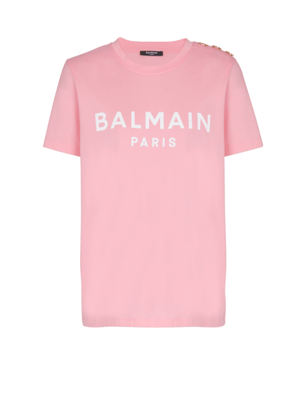 balmain paris T-shirt imprimé Balmain Paris multicolore - Femme
