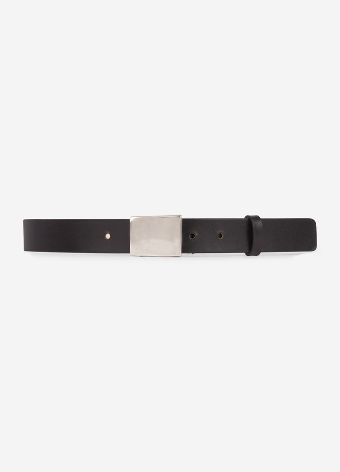 Barbara Bui ceinture militaire en cuir noir