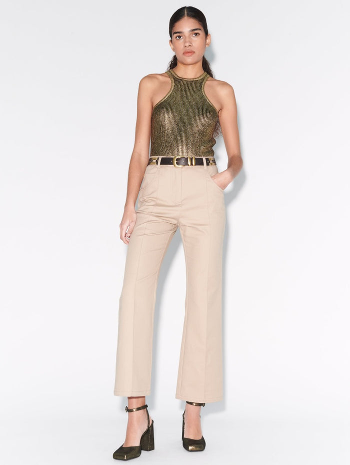 Barbara Bui Ceinture Western En Cuir Marron