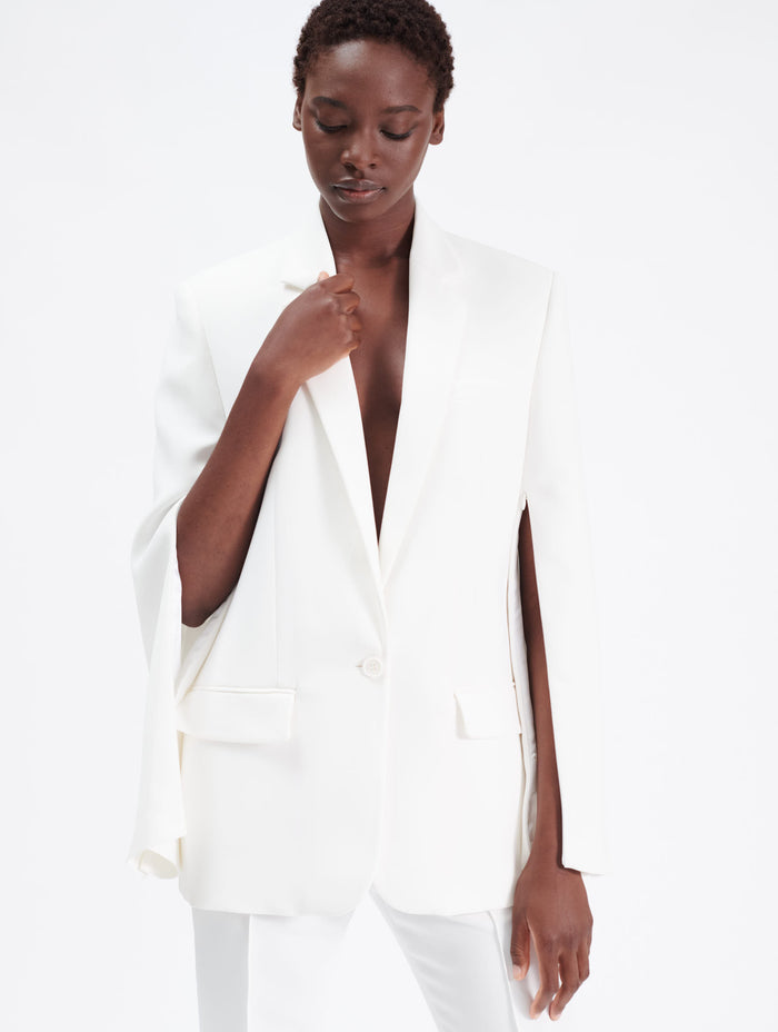 Barbara Bui Veste de costume en crêpe coupe boyfriend