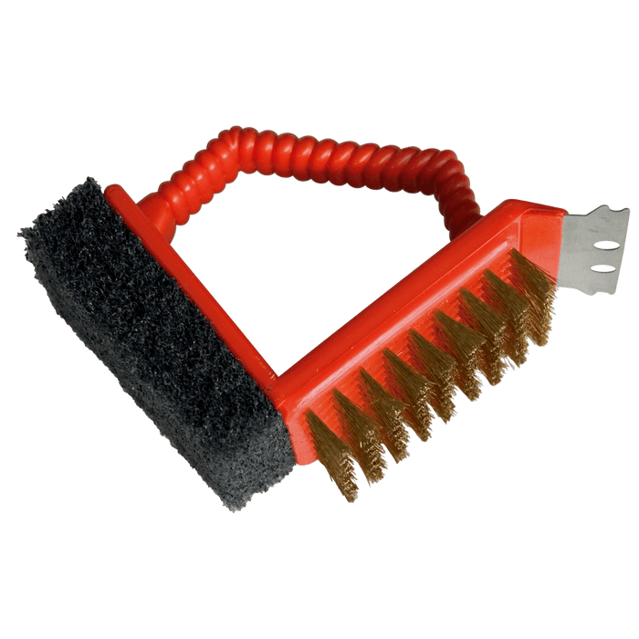 barbecook Brosse de nettoyage 3-en-1 rouge