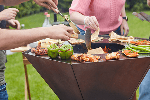 Barbecook Nestor Original En Acier Corten