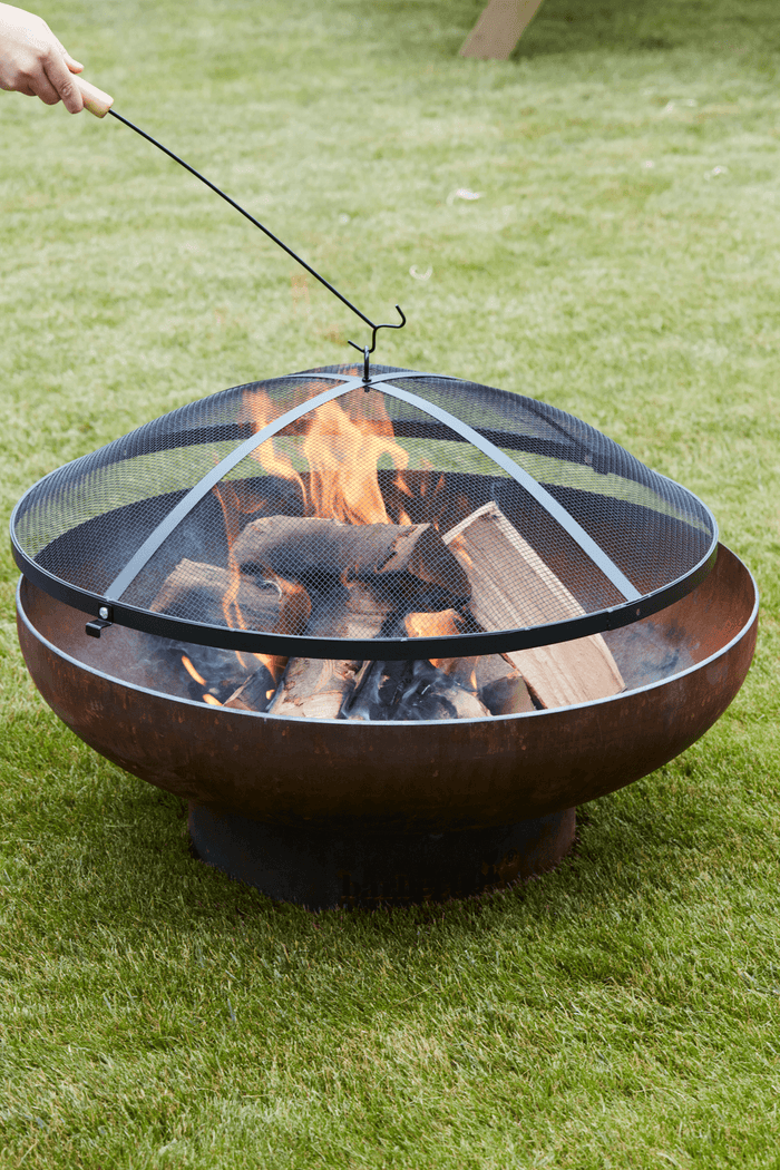 Barbecook Pare-étincelles En Métal Noir 62 Cm
