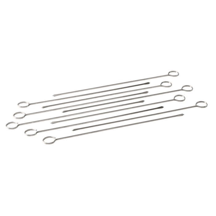 barbecook Set de 10 brochettes en inox
