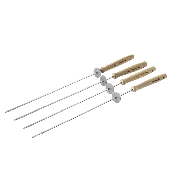 barbecook Set de 4 brochettes FSC®