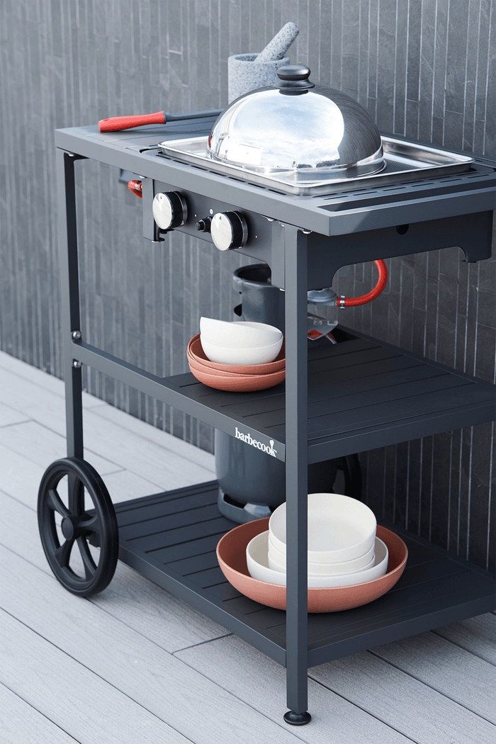 Barbecook Victor Plancha Et Trolley