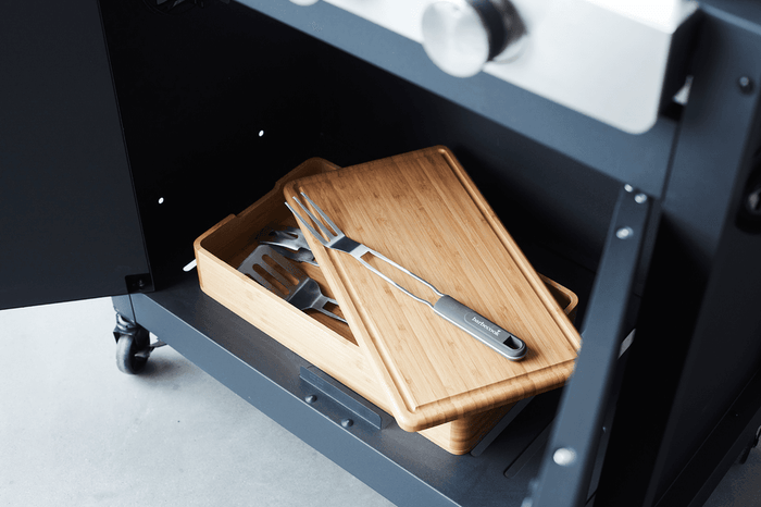 Barbecook Boîte En Bambou Pour Ustensiles BBQ FSC®