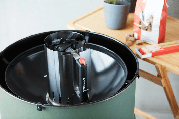 Barbecook Cheminée D'allumage Avec Safe-drop En Inox