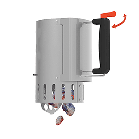 barbecook Cheminée d'allumage avec safe-drop en inox