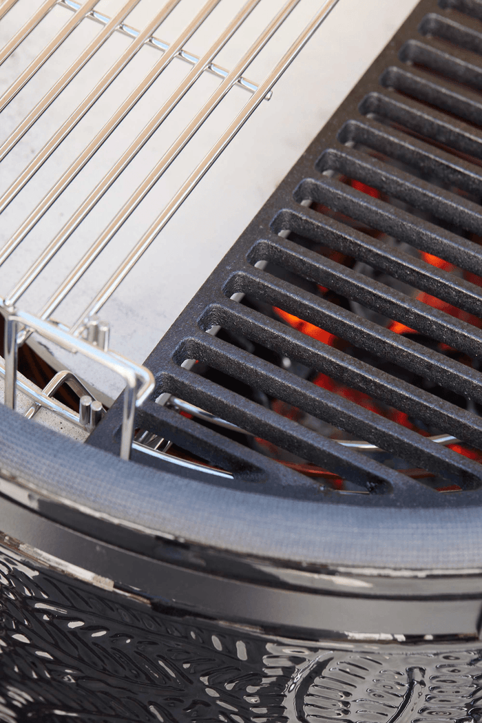 Barbecook Kamal 60/XL Set De 2 Grilles Demi-lune En Fonte