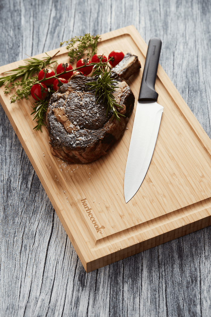 Barbecook Planche à Découper En Bambou Avec Rainure 46.5x28x2.8cm FSC®