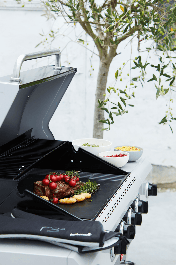 Barbecook Set De 2 Premium Tapis De Grille Noir 40x33cm