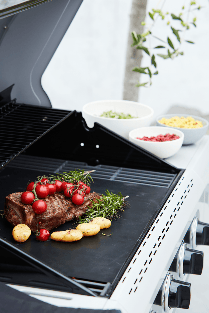 Barbecook Set De 2 Premium Tapis De Grille Noir 40x33cm