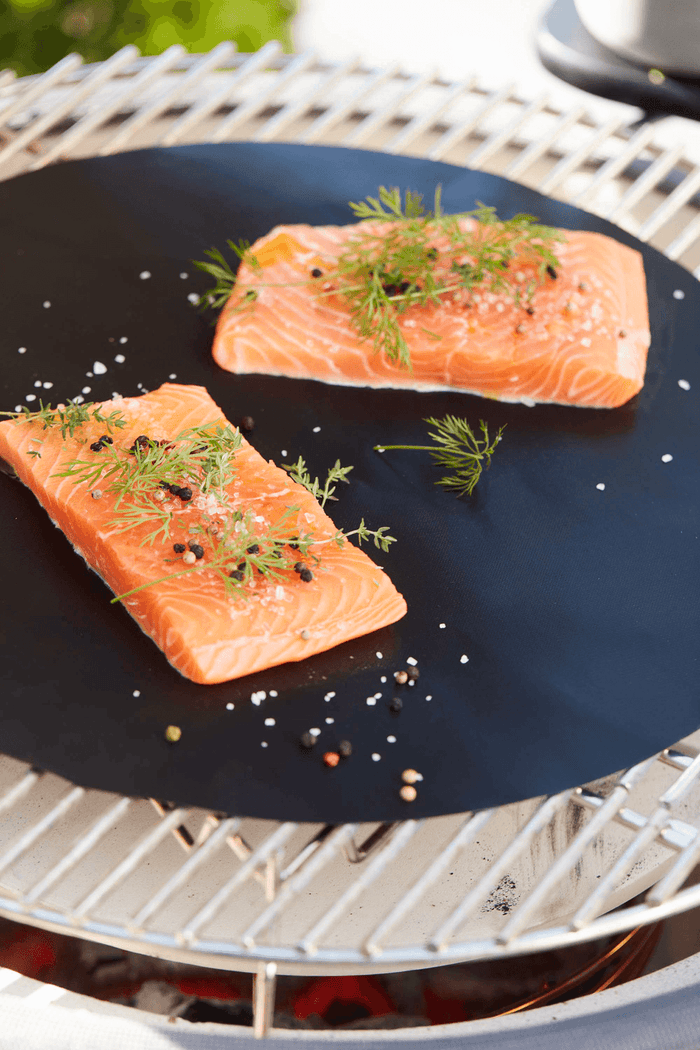 Barbecook Set De 2 Premium Tapis De Grille Noir Ø 32cm