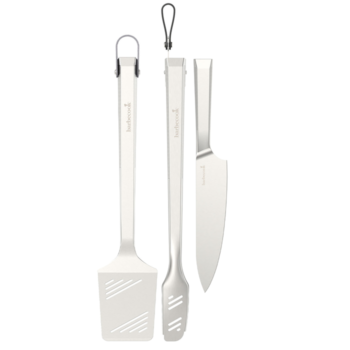 barbecook Set premium avec spatule couteau et pinces