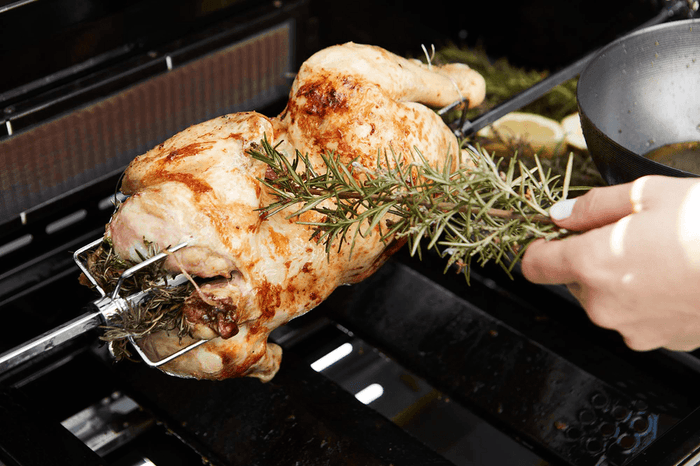 Barbecook Set Rôtisserie Universel Pour Barbecue à Gaz