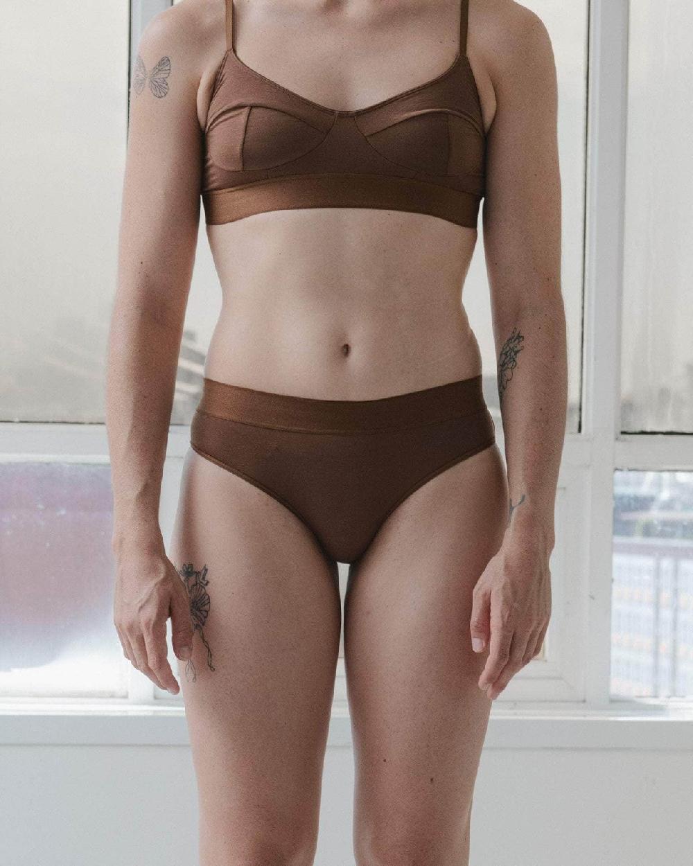 baserange Culotte bell élastique - Lyocell de bambou