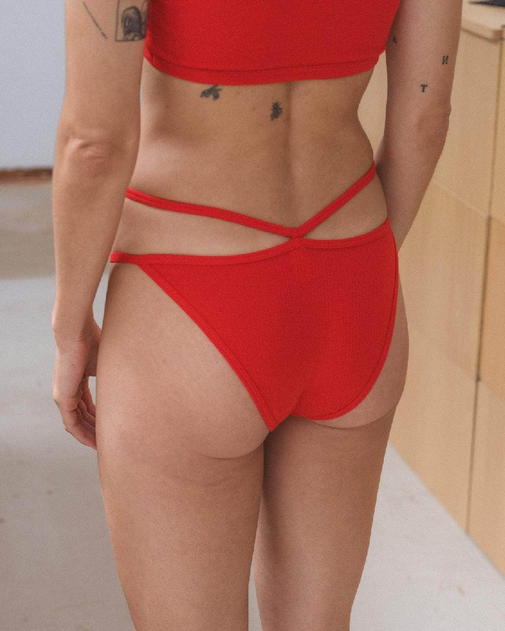 Baserange Culotte Nida - Coton Biologique Côtelé