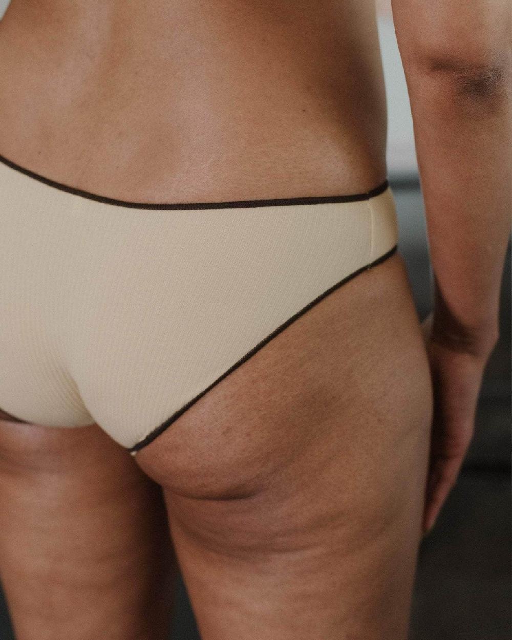 Baserange Culotte Pam - Fin Coton Biologique Côtelé