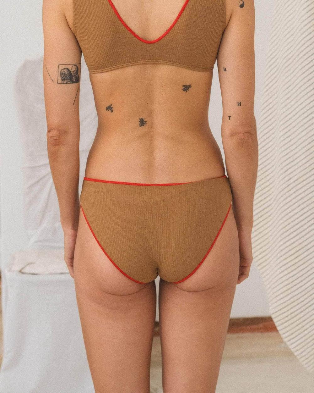 Baserange Culotte Pam - Fine Organic Cotton Rib