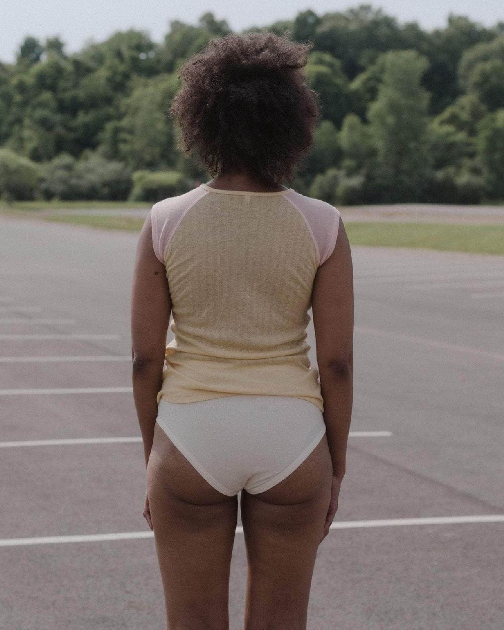 Baserange Débardeur Gene - Laine Et Lyocell Côtelé