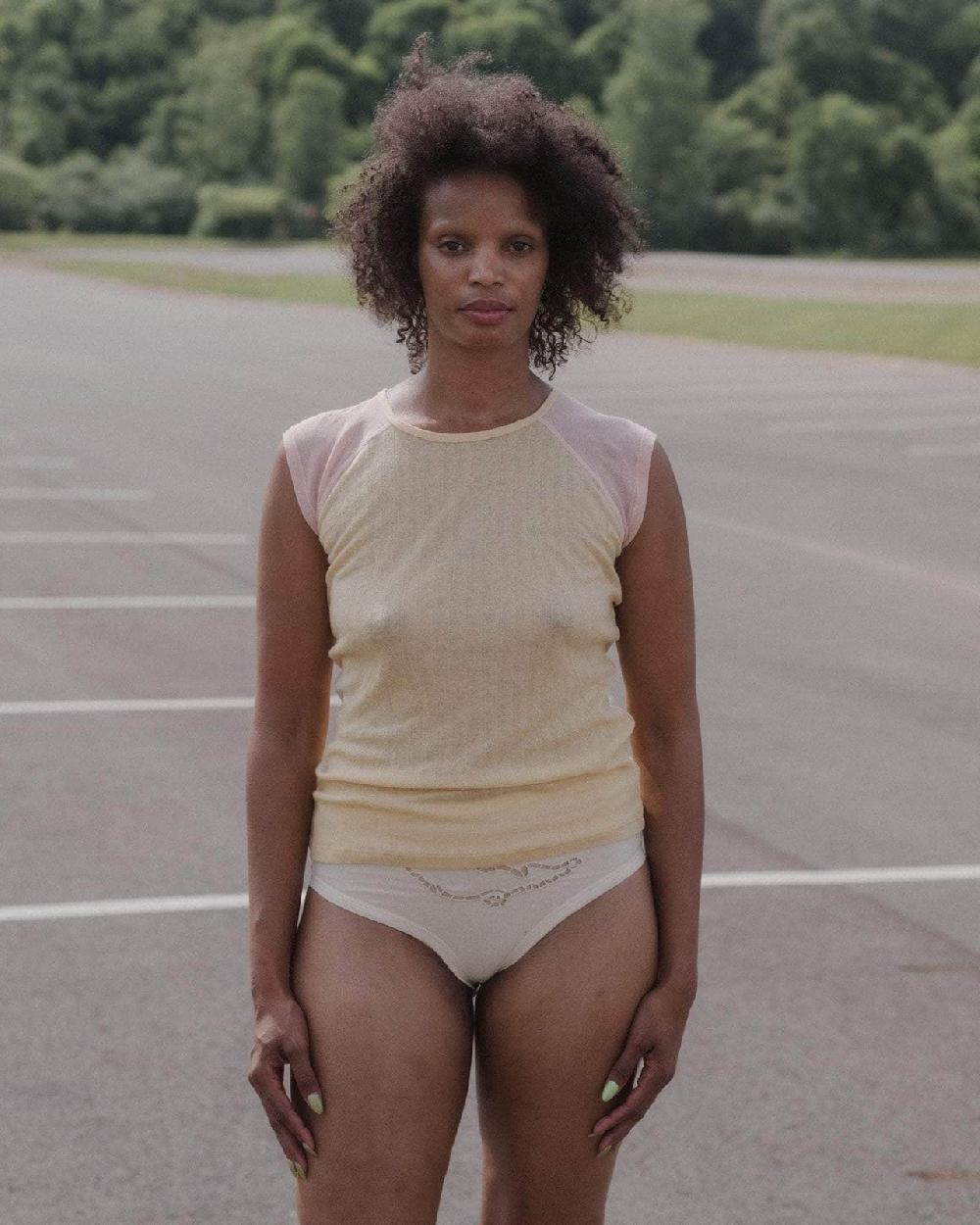 baserange Débardeur gene - Laine et lyocell côtelé