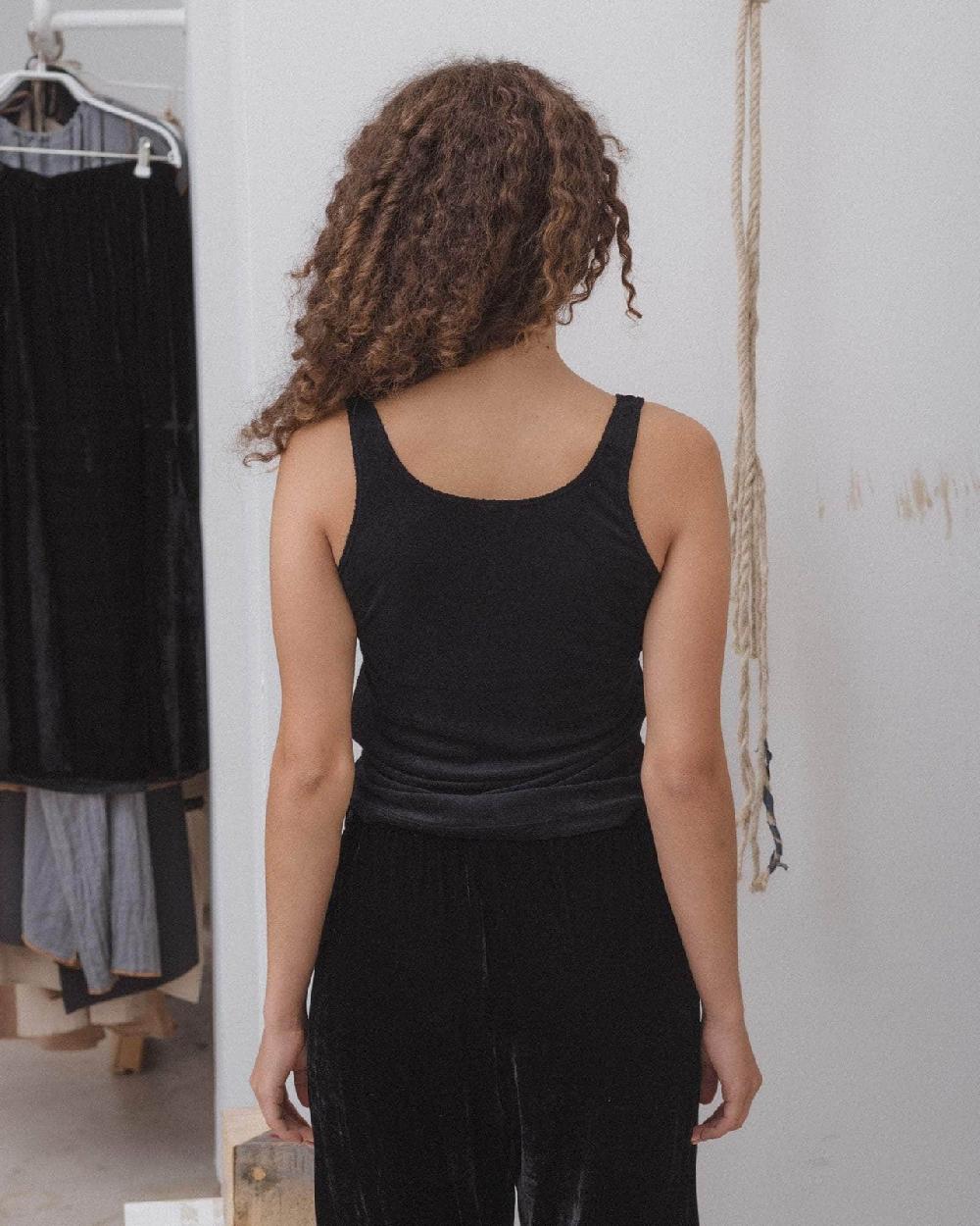 Baserange Débardeur Omo - Velours Ecovero