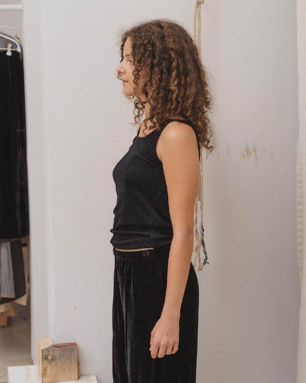 Baserange Débardeur Omo - Velours Ecovero