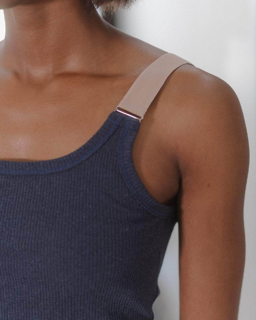 Baserange Débardeur Suspend - Coton Recyclé Côtelé
