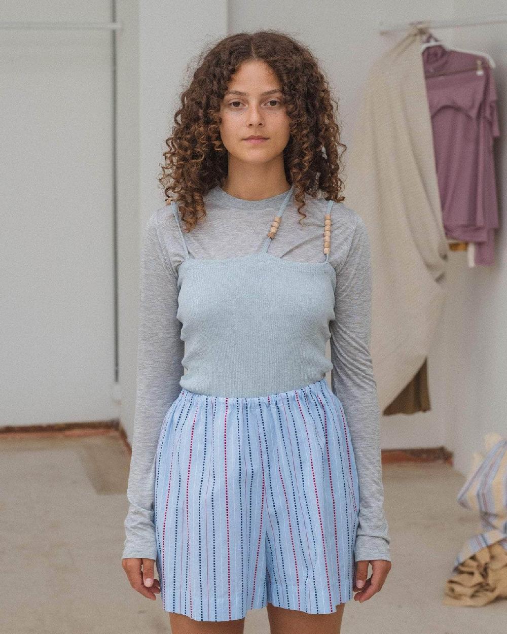 baserange débardeur tav - Coton recyclé côtelé