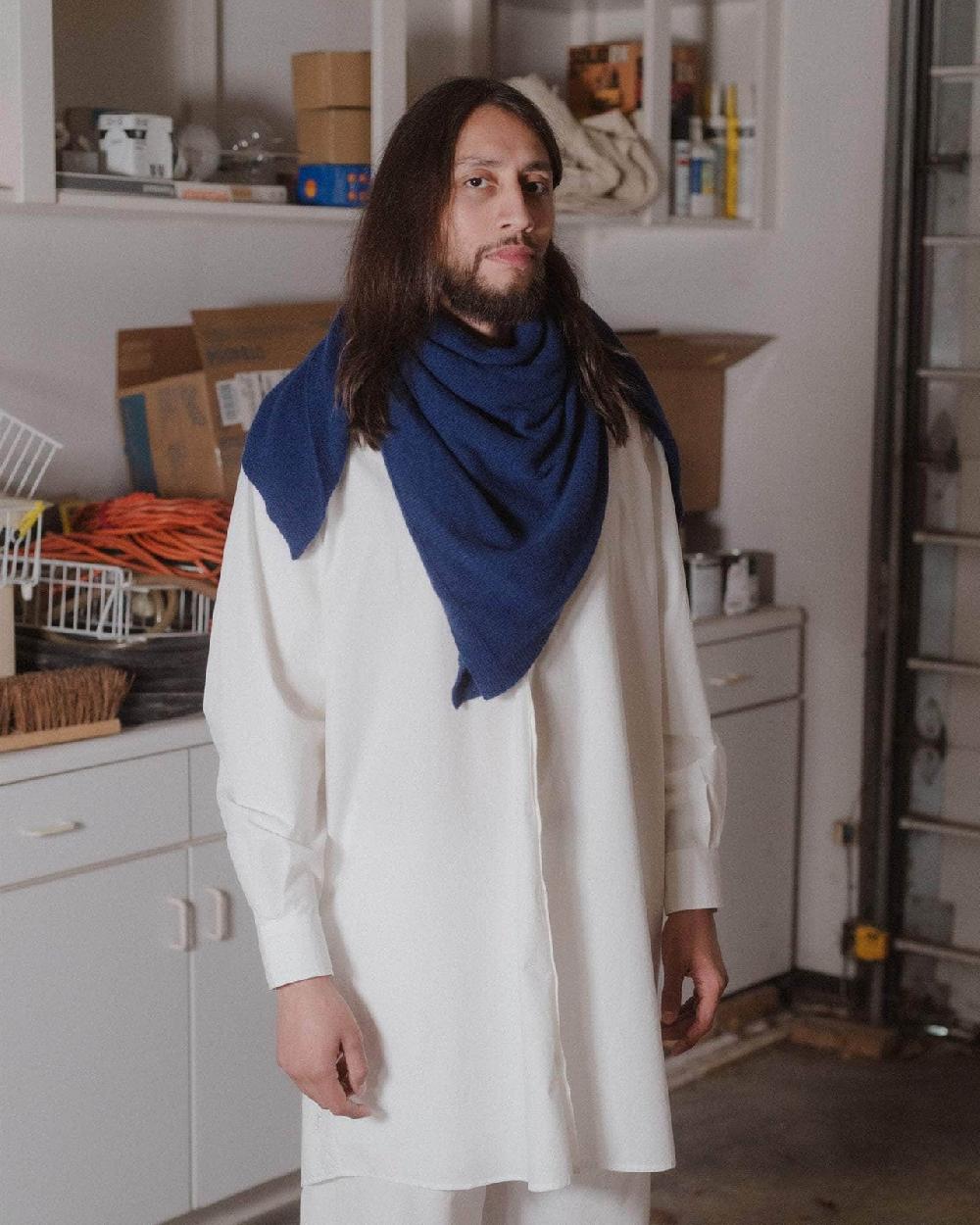 Baserange Écharpe Whit - Cachemire Recyclé