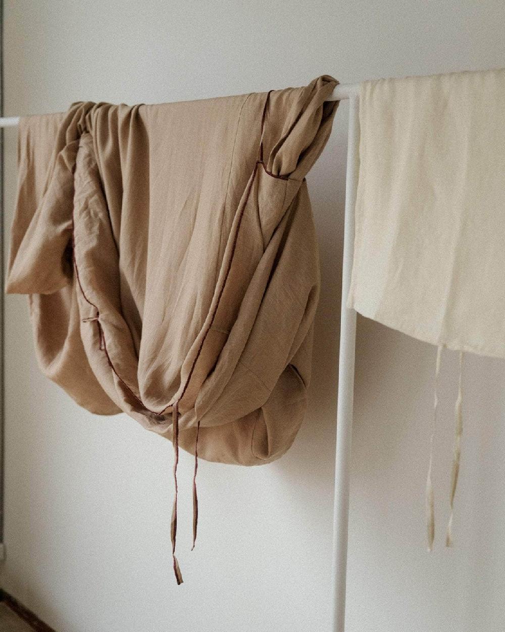 Baserange Housse De Couette Den - Lin Et Coton