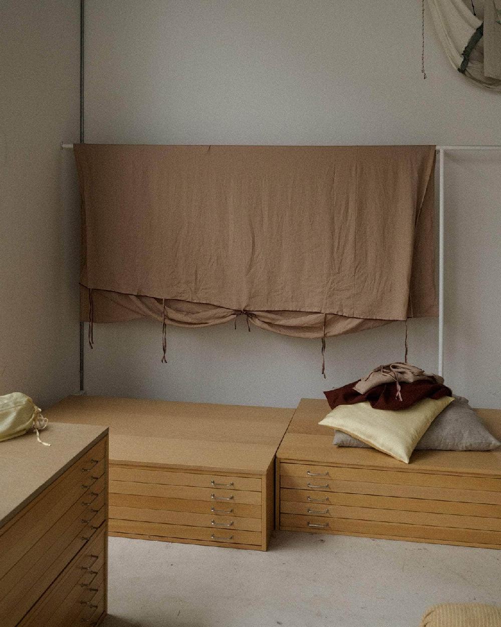 Baserange Housse De Couette Den - Lin Et Coton