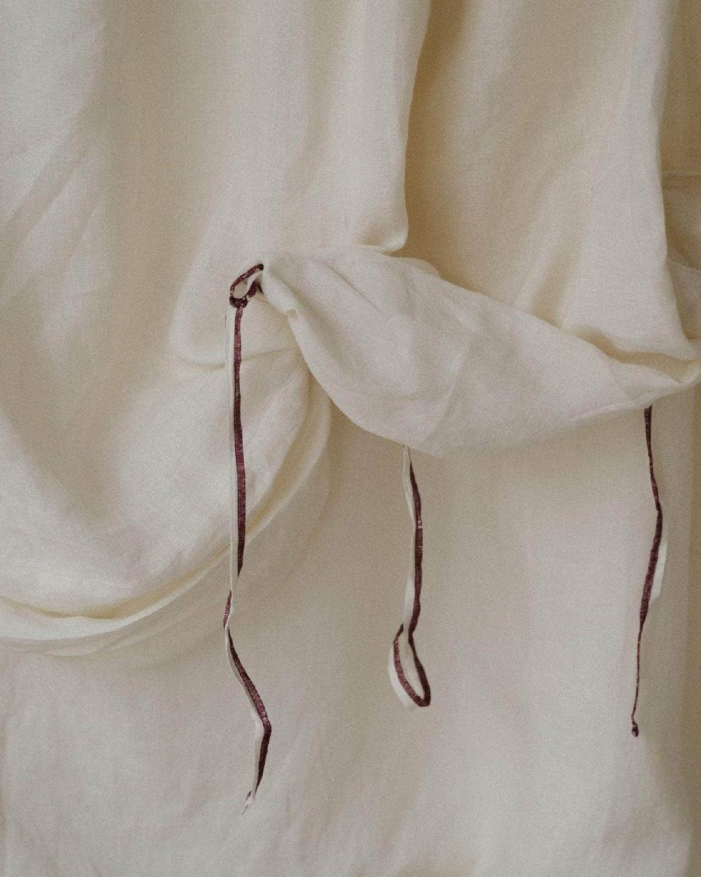 Baserange Housse De Couette Den - Lin Et Coton