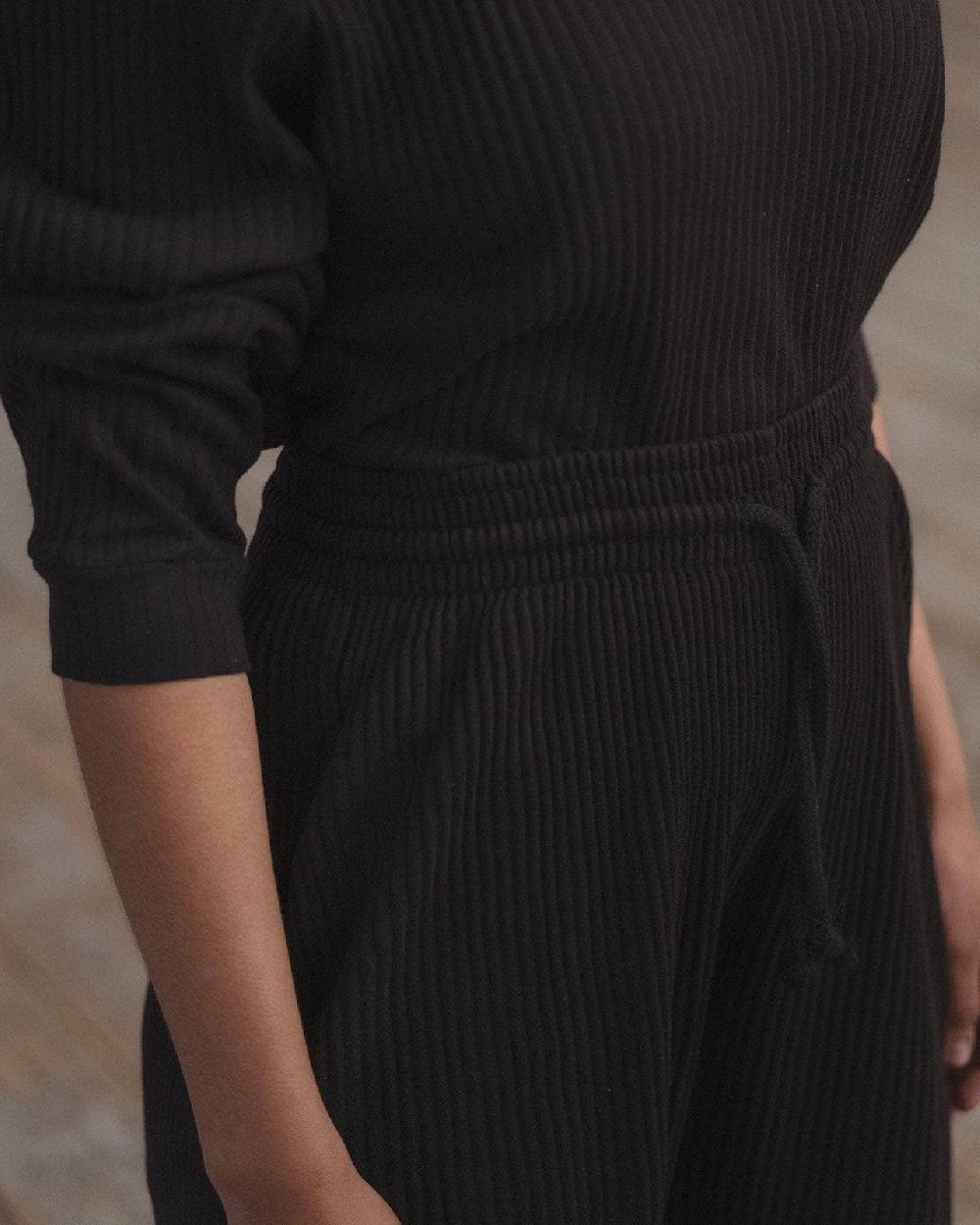 Baserange Jogger - Jersey De Coton Côtelé