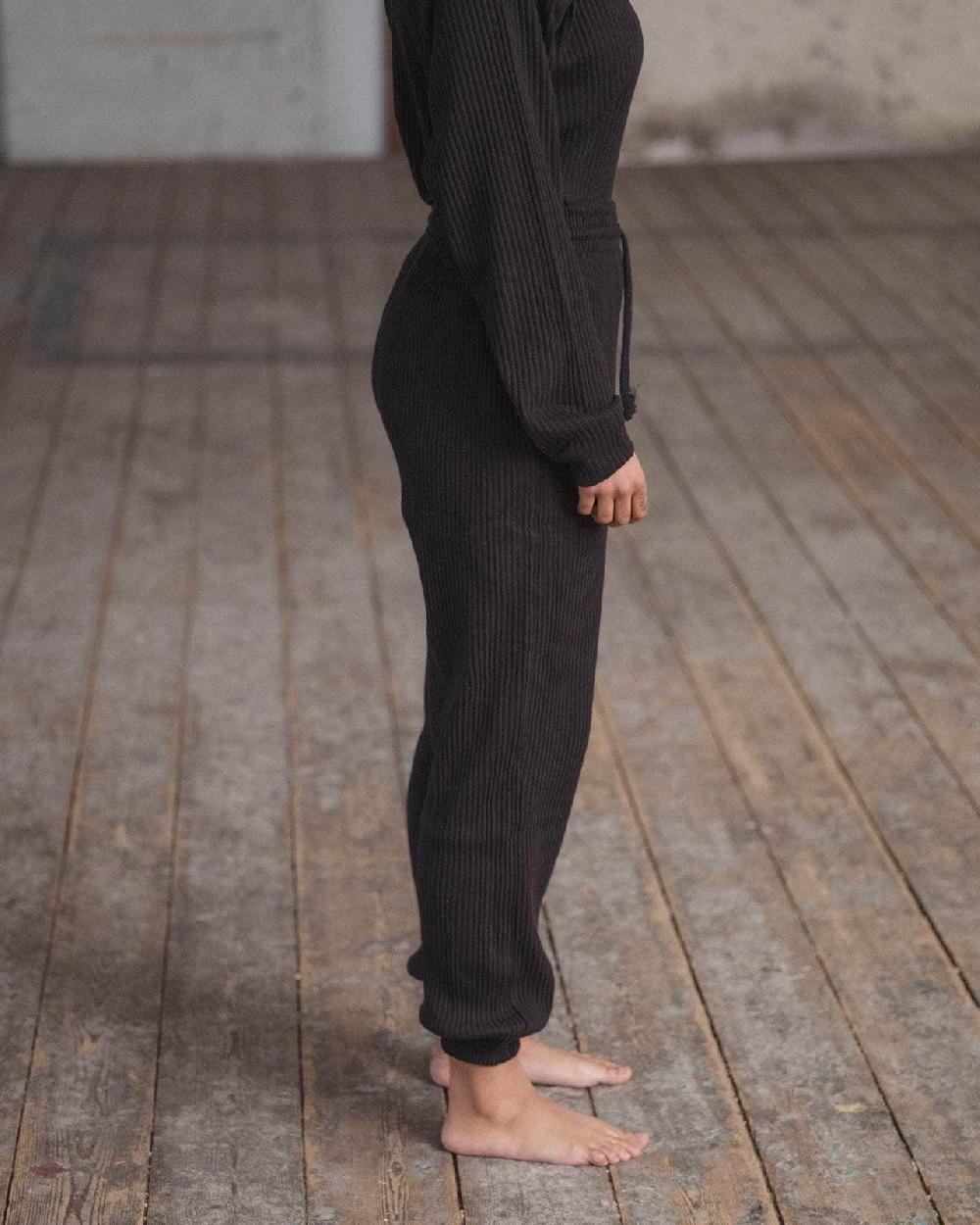 Baserange Jogger - Jersey De Coton Côtelé