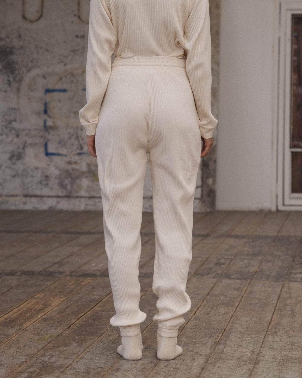 Baserange Jogger - Jersey De Coton Côtelé