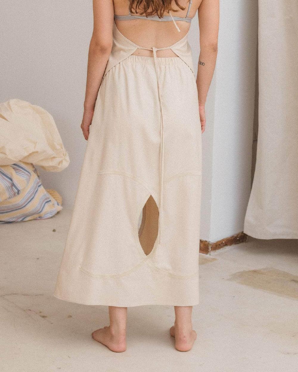 Baserange Jupe Chain - Soie Sauvage