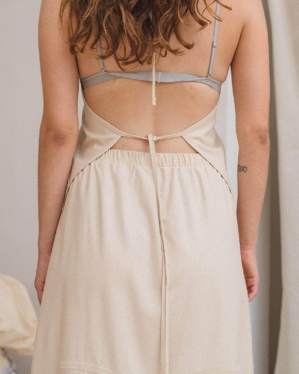 Baserange Jupe Chain - Soie Sauvage