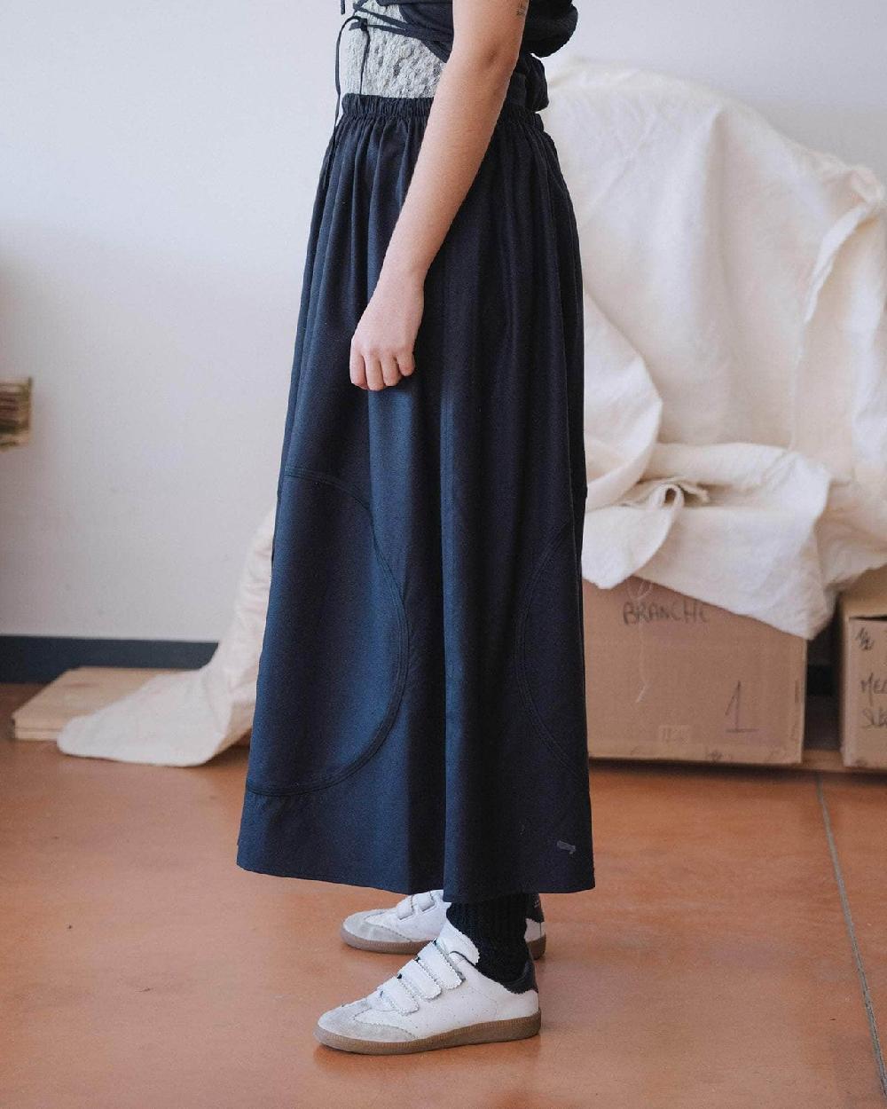 Baserange Jupe Chain - Soie Sauvage