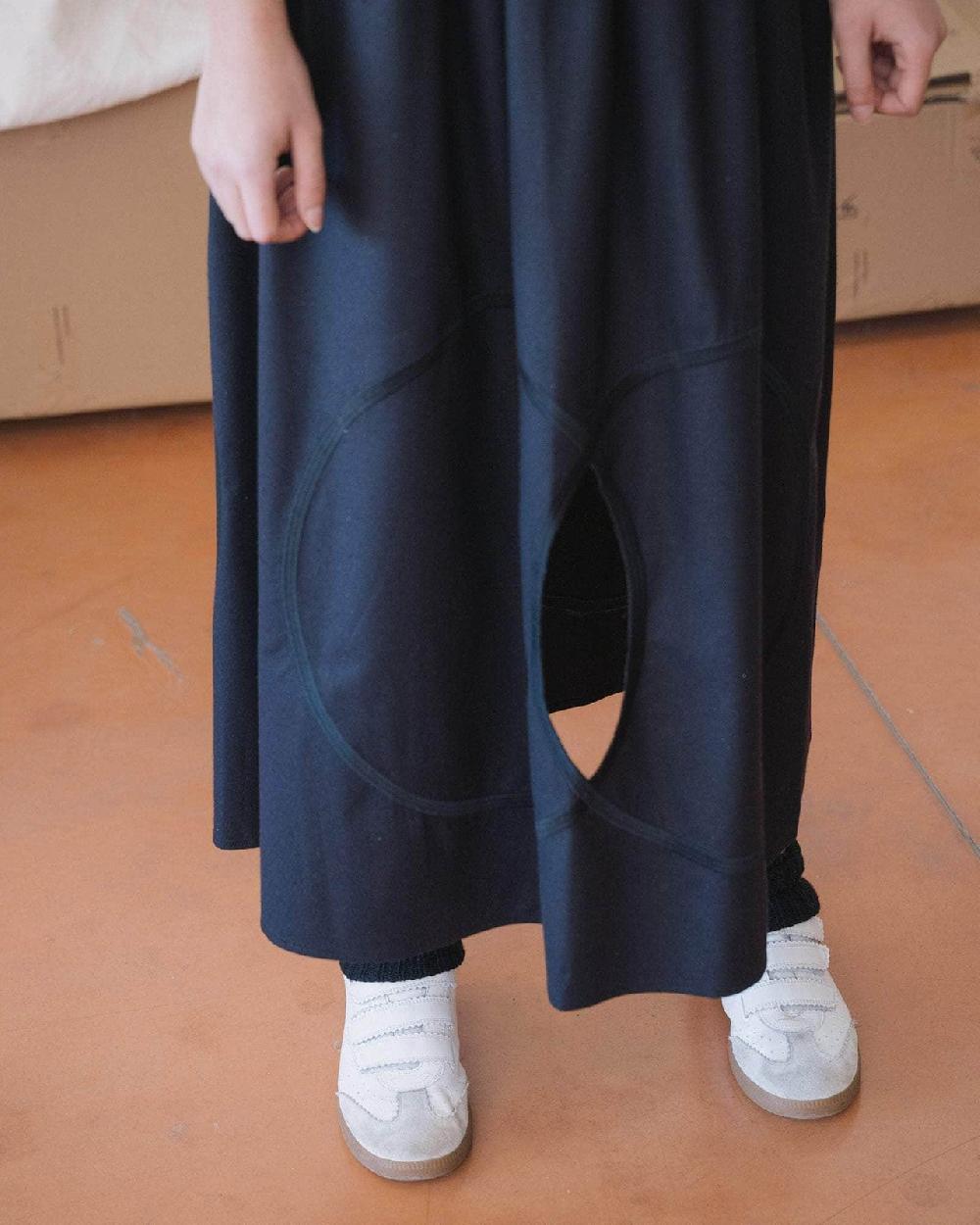 Baserange Jupe Chain - Soie Sauvage