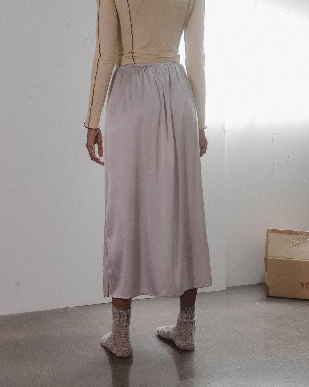 Baserange Jupe City - Satin De Soie