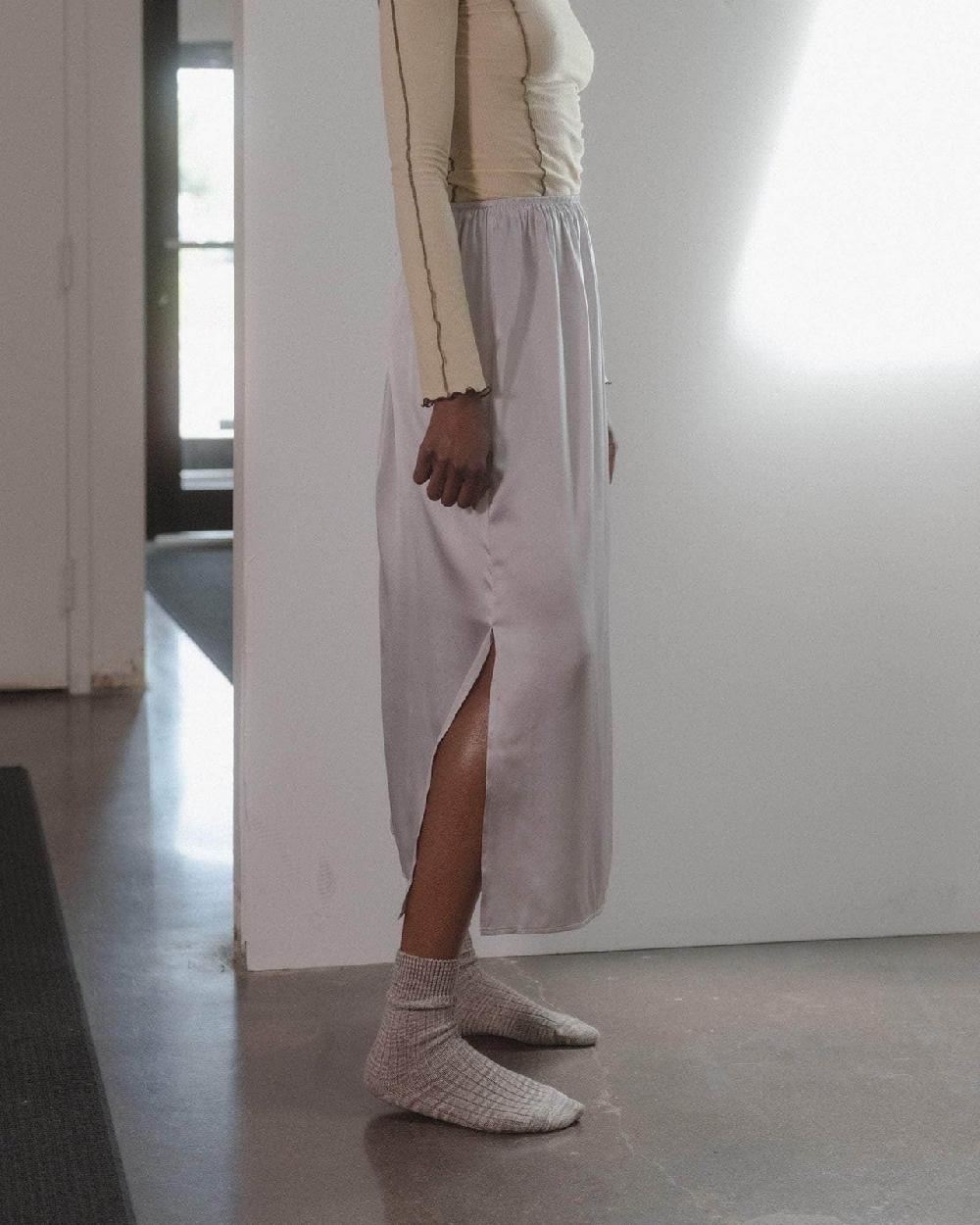 Baserange Jupe City - Satin De Soie