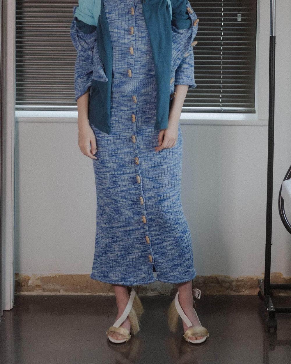 baserange Jupe drip - Maille de coton biologique