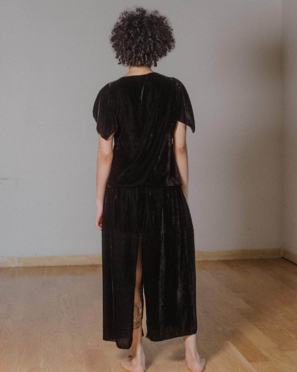 Baserange Jupe Olin - Velours De Soie